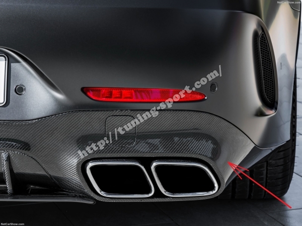 Rear carbon diffuser for Mercedes GT63 S Edition 1 X290 For the GT63 it ...